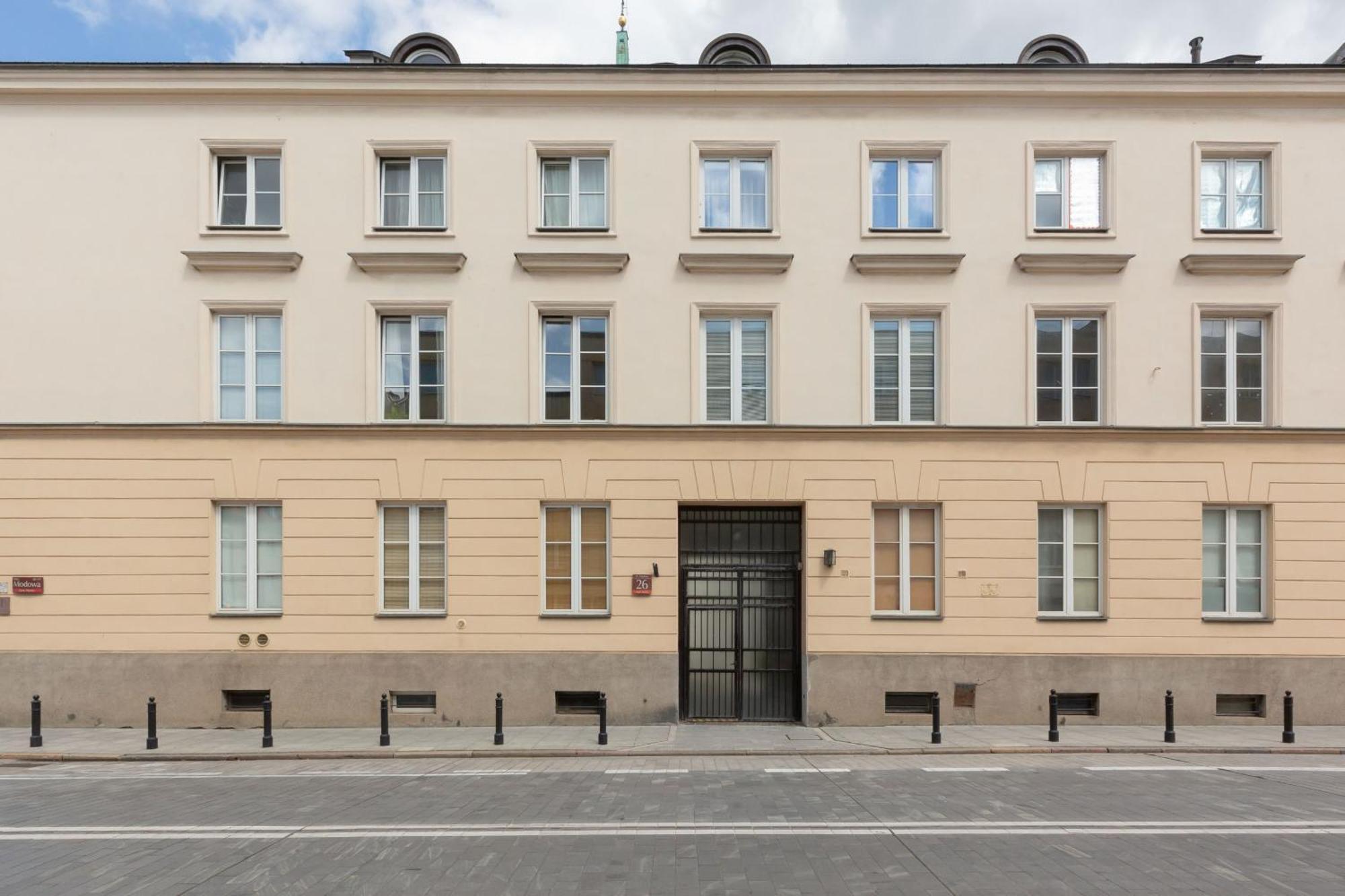 Miodowa Apartment Krasinski Garden Warsaw By Noclegi Renters المظهر الخارجي الصورة